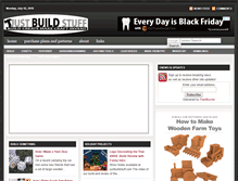 Tablet Screenshot of justbuildstuff.com